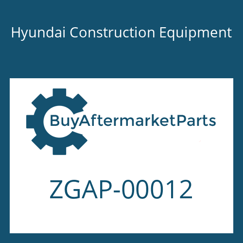 Hyundai Construction Equipment ZGAP-00012 - BEARING-ROLLER