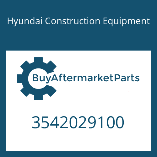 Hyundai Construction Equipment 3542029100 - PIN-CENTER