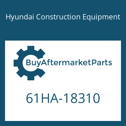 Hyundai Construction Equipment 61HA-18310 - BOLT-ANCHOR