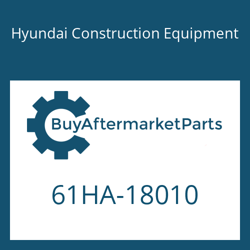 Hyundai Construction Equipment 61HA-18010 - LINER-BACKUP