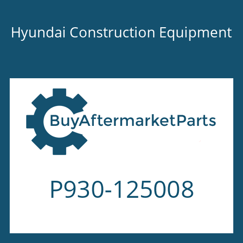 Hyundai Construction Equipment P930-125008 - HOSE ASSY-ORFS&THD