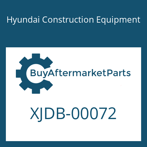 Hyundai Construction Equipment XJDB-00072 - PIN-PARALLEL