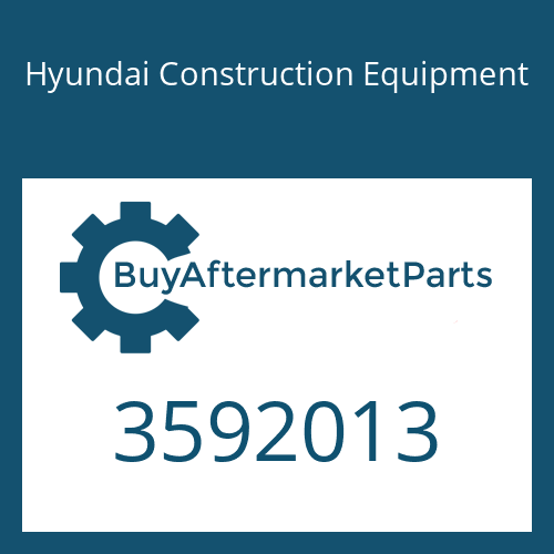 Hyundai Construction Equipment 3592013 - Impeller-Tur Comp