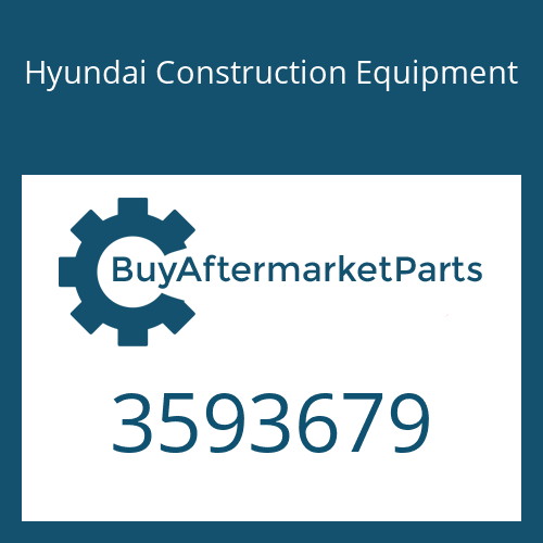 3593679 Hyundai Construction Equipment Actuator