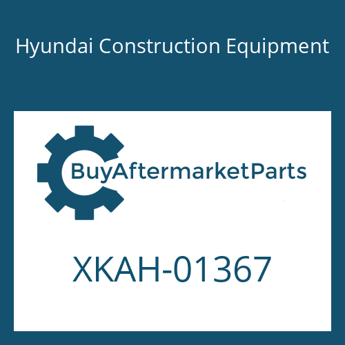 XKAH-01367 Hyundai Construction Equipment PLUG-ADJUST