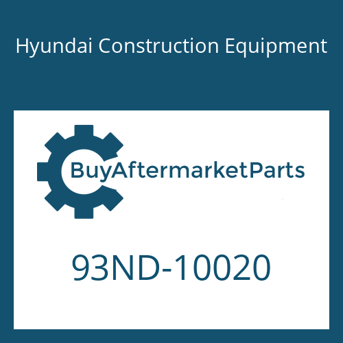 93ND-10020 Hyundai Construction Equipment DECAL-MODEL NAME LH