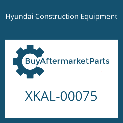 Hyundai Construction Equipment XKAL-00075 - VALVE-CHECK