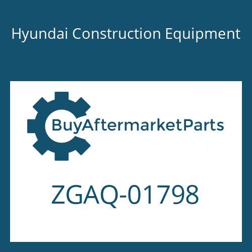 Hyundai Construction Equipment ZGAQ-01798 - COUPLING