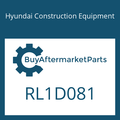 Hyundai Construction Equipment RL1D081 - Plug