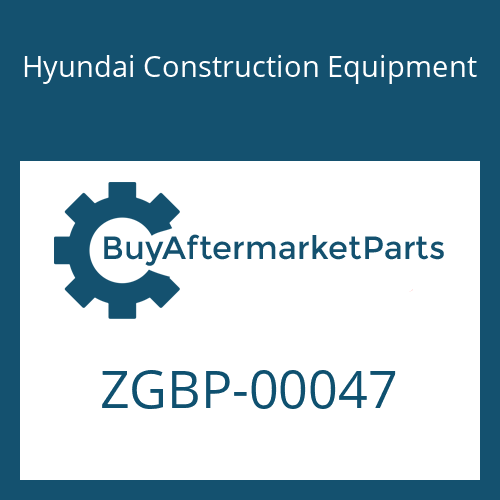 Hyundai Construction Equipment ZGBP-00047 - SPRING