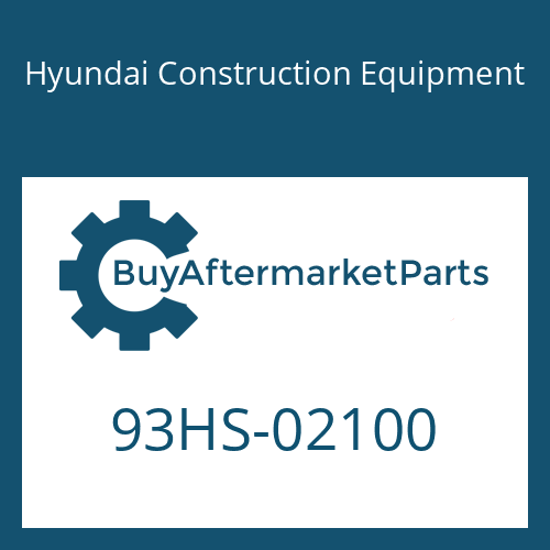 93HS-02100 Hyundai Construction Equipment DECAL-MODEL NAME