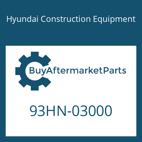 Hyundai Construction Equipment 93HN-03000 - DECAL-SPECSHEET