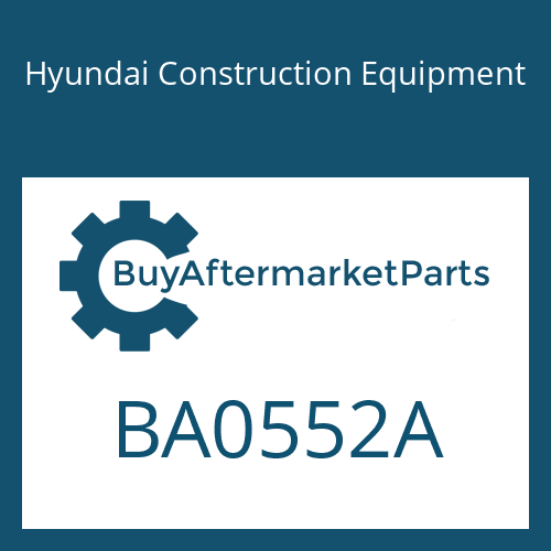 Hyundai Construction Equipment BA0552A - Deleted