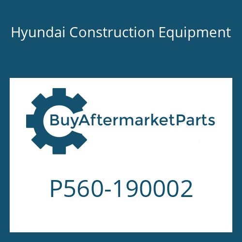 Hyundai Construction Equipment P560-190002 - RING-RETAINER E