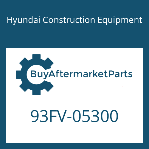 93FV-05300 Hyundai Construction Equipment DECAL-CAPACITY