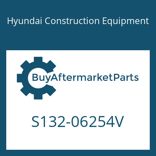 S132-06254V Hyundai Construction Equipment BOLT-W/WASHER
