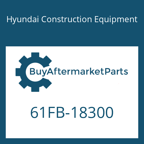 Hyundai Construction Equipment 61FB-18300 - PIN-ANCHOR