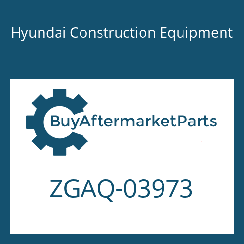 Hyundai Construction Equipment ZGAQ-03973 - SPRING-COMPRESSOR