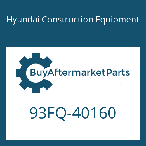 Hyundai Construction Equipment 93FQ-40160 - DECAL-SAFETY