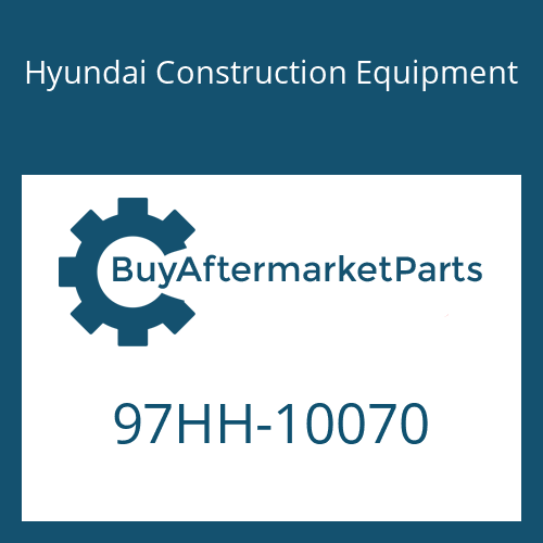 Hyundai Construction Equipment 97HH-10070 - DECAL-BRAND NAME
