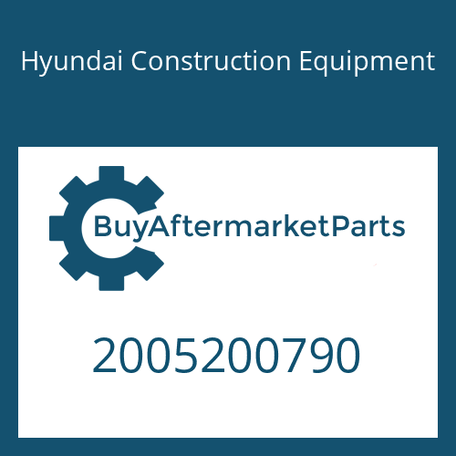 Hyundai Construction Equipment 2005200790 - Aux1 Block Assy