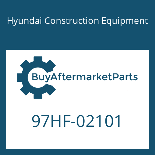 Hyundai Construction Equipment 97HF-02101 - DECAL-MODEL NAME