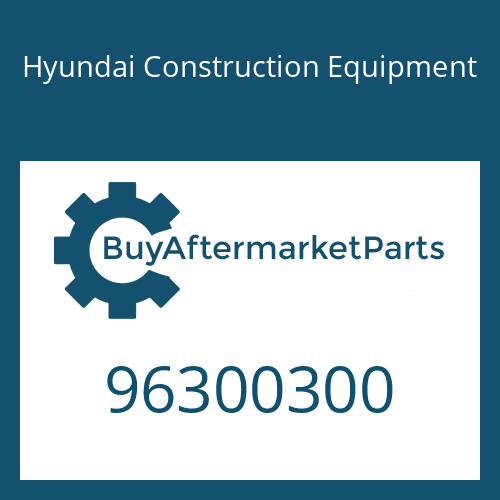 Hyundai Construction Equipment 96300300 - Drain Hose