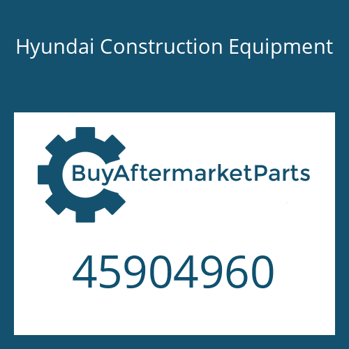 Hyundai Construction Equipment 45904960 - Rubber-Mounting