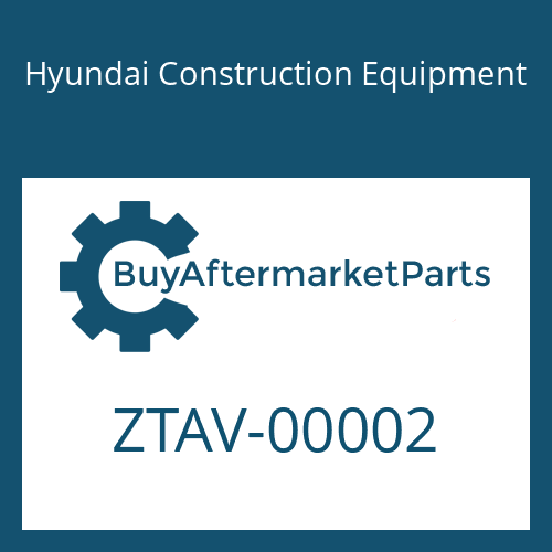 Hyundai Construction Equipment ZTAV-00002 - FLANGE-MOUNT