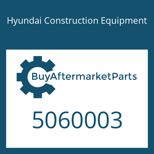 Hyundai Construction Equipment 5060003 - RING-BACKUP