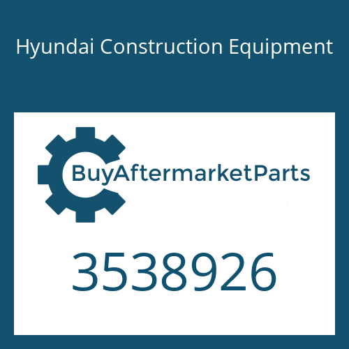 Hyundai Construction Equipment 3538926 - PIN-DOWEL