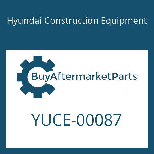 Hyundai Construction Equipment YUCE-00087 - SCREW-CAP