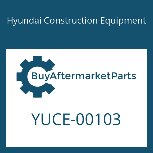Hyundai Construction Equipment YUCE-00103 - Shim