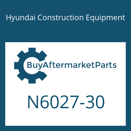 Hyundai Construction Equipment N6027-30 - Tie Rod