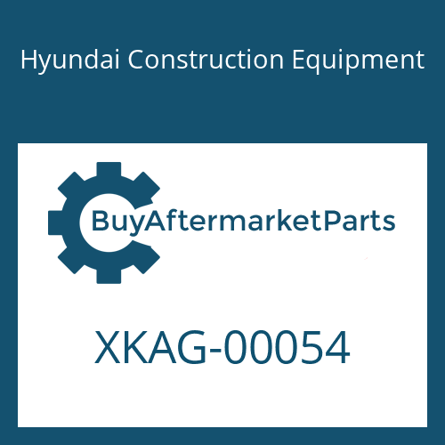Hyundai Construction Equipment XKAG-00054 - GEAR-DRIVE