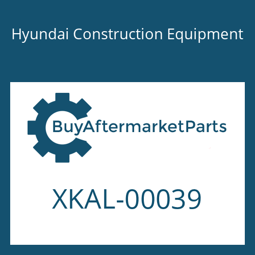 XKAL-00039 Hyundai Construction Equipment O-RING