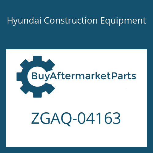 Hyundai Construction Equipment ZGAQ-04163 - RING-SNAP