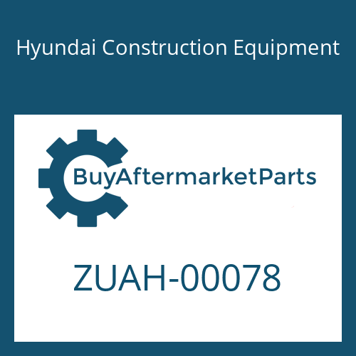 Hyundai Construction Equipment ZUAH-00078 - GEAR-DRIVE RR