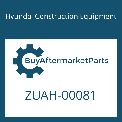 Hyundai Construction Equipment ZUAH-00081 - BODY-HYD PUMP RR