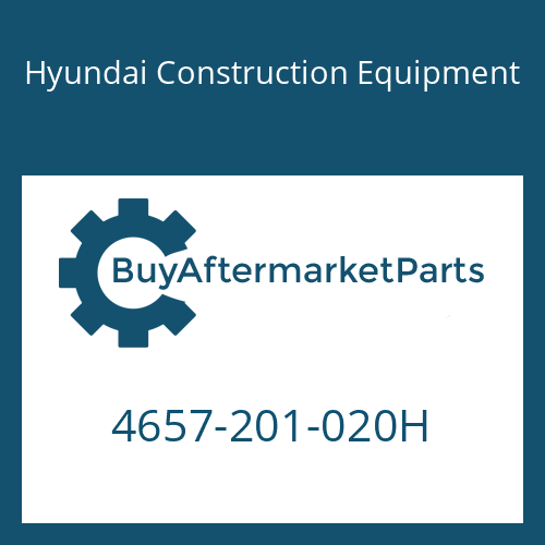 Hyundai Construction Equipment 4657-201-020H - Housing-Rear Sect