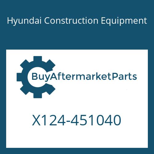 Hyundai Construction Equipment X124-451040 - BUSHING-PIN
