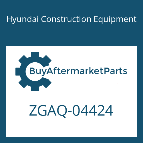 Hyundai Construction Equipment ZGAQ-04424 - GEAR-BEVEL