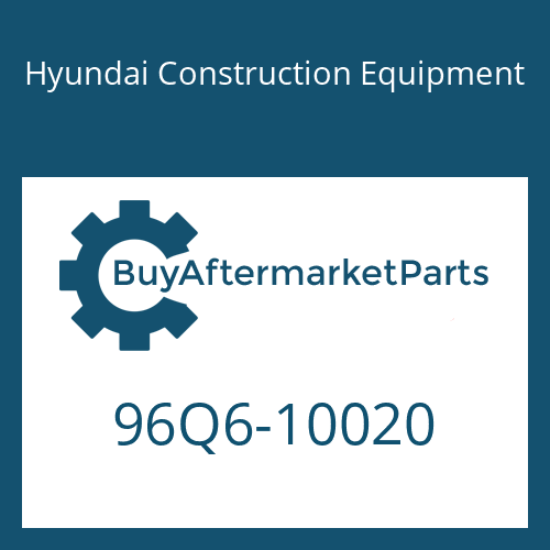 96Q6-10020 Hyundai Construction Equipment DECAL-MODEL NAME