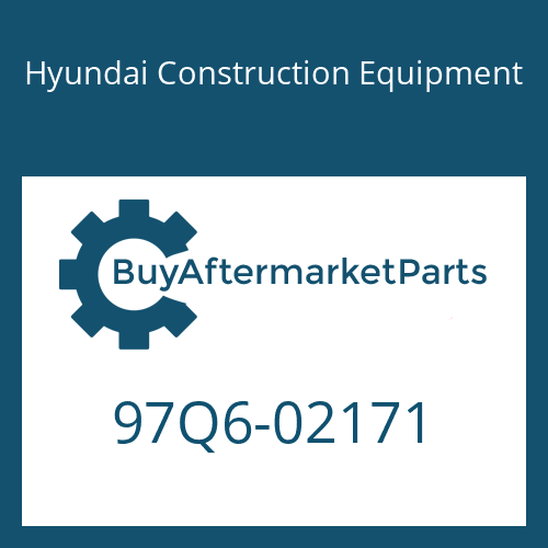 97Q6-02171 Hyundai Construction Equipment DECAL-LIFT CHART
