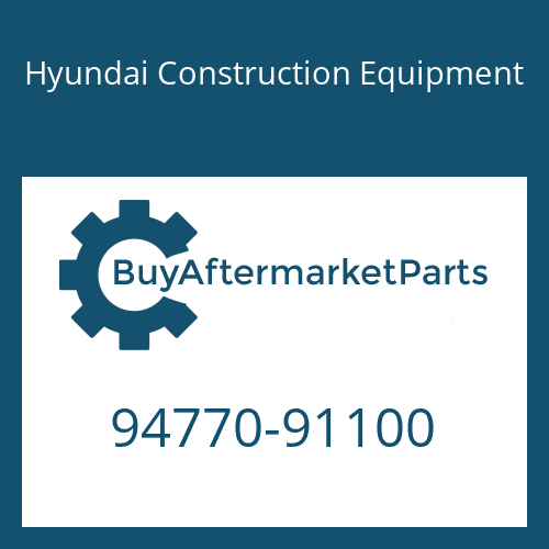 Hyundai Construction Equipment 94770-91100 - Sender-Oil Pressure