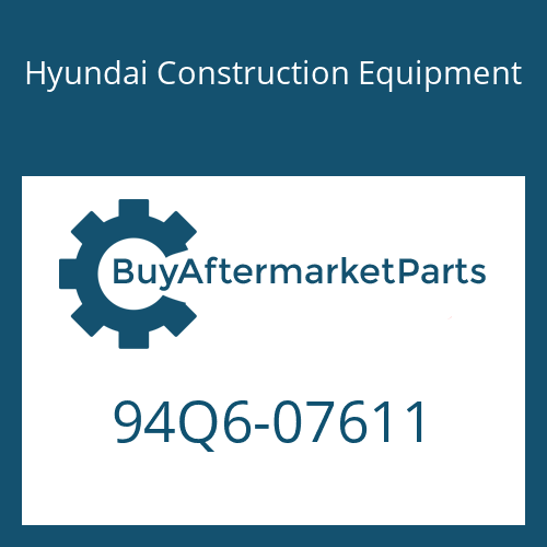 Hyundai Construction Equipment 94Q6-07611 - DECAL-BAND