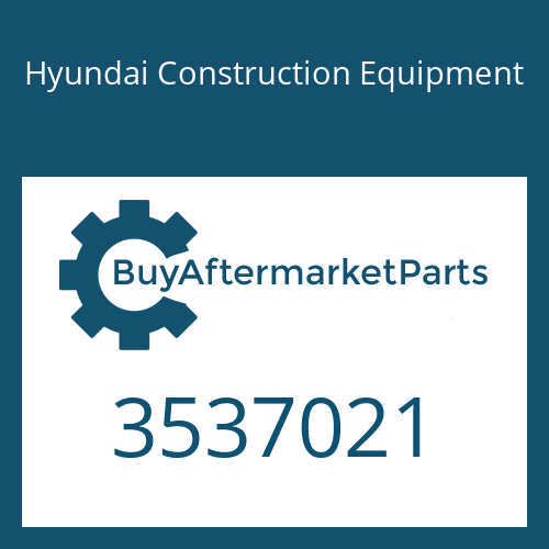 3537021 Hyundai Construction Equipment Housing-Turbine