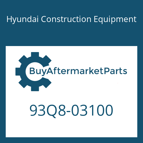 Hyundai Construction Equipment 93Q8-03100 - DECAL KIT-LIFT CHART