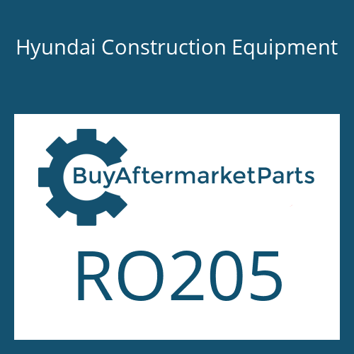 Hyundai Construction Equipment RO205 - Rivet