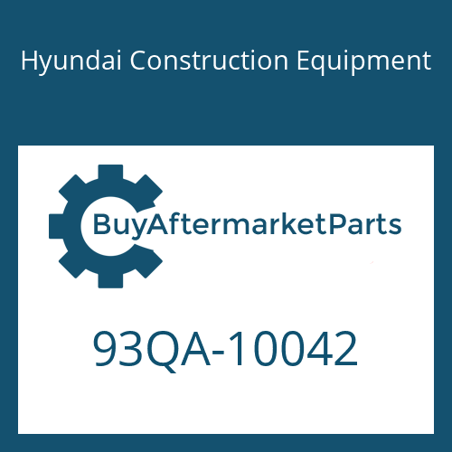 Hyundai Construction Equipment 93QA-10042 - DECAL-MODEL NAME